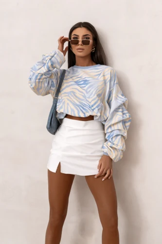 bluza zeberka BŁĘKIT la balancia.webp